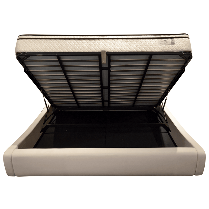 GENESIS Leather Storage Bed