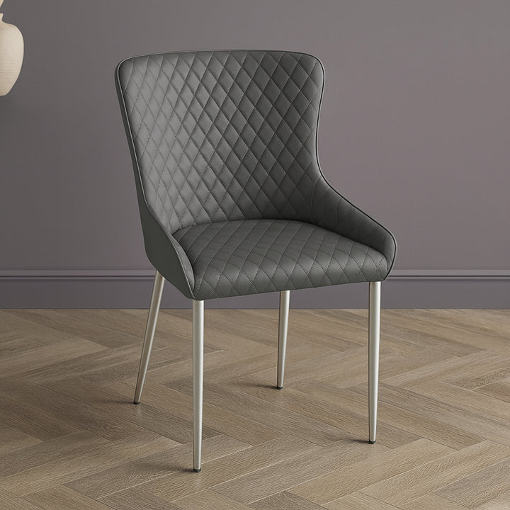 BRENT Diamond Stitch Dining Chair