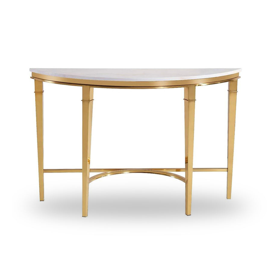 ARC Curved Marble Console Table