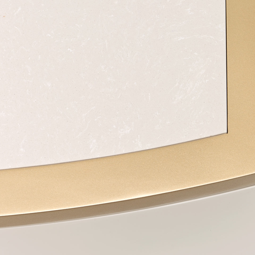 LA TERRAZZA Creamy Pearl Nightstand - Michael Amini