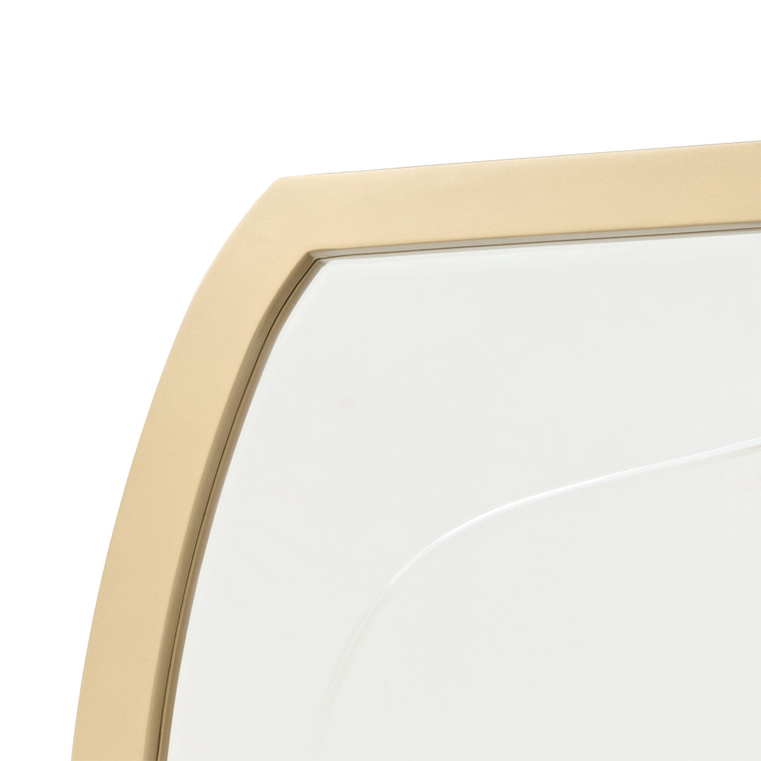 LA TERRAZZA Wide Curved Dresser Mirror - Michael Amini