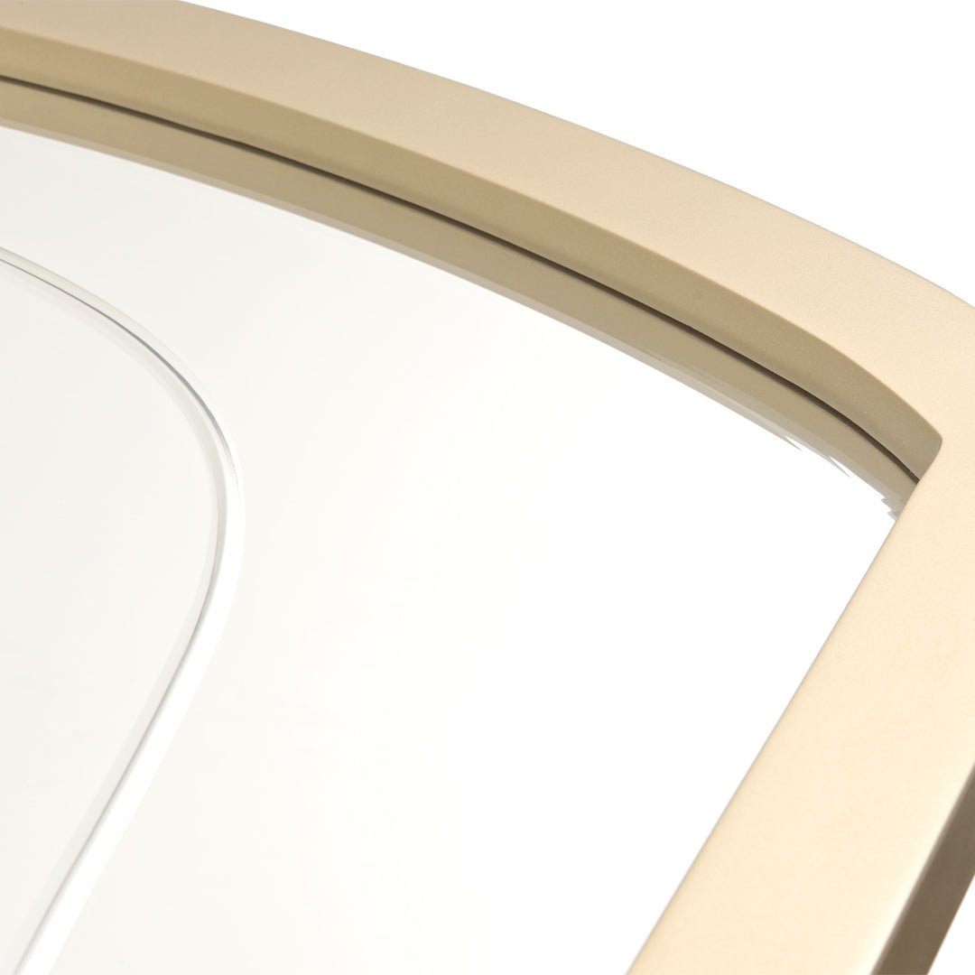 LA TERRAZZA Wide Curved Dresser Mirror - Michael Amini