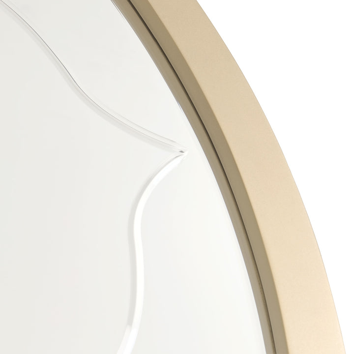 LA TERRAZZA Wide Curved Dresser Mirror - Michael Amini