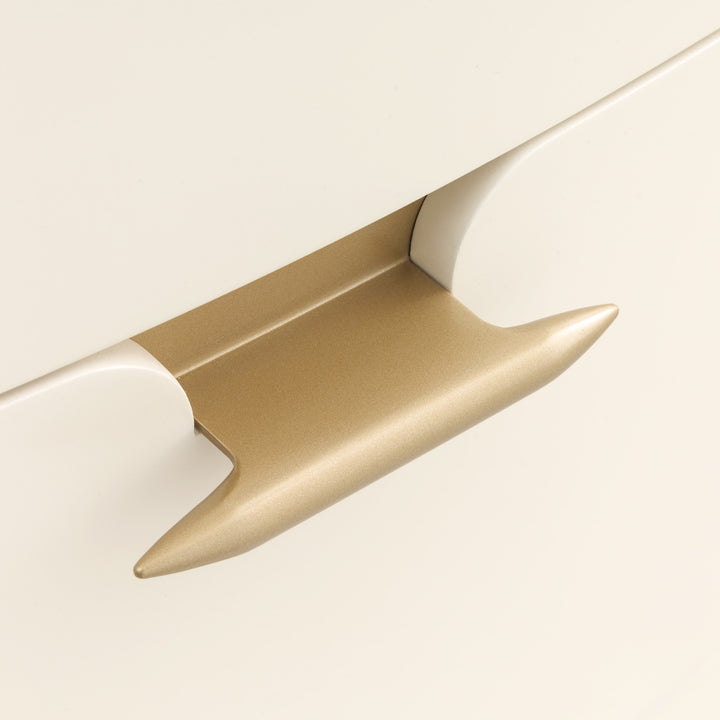 LA TERRAZZA Creamy Pearl Gold 5-Drawer Chest - Michael Amini