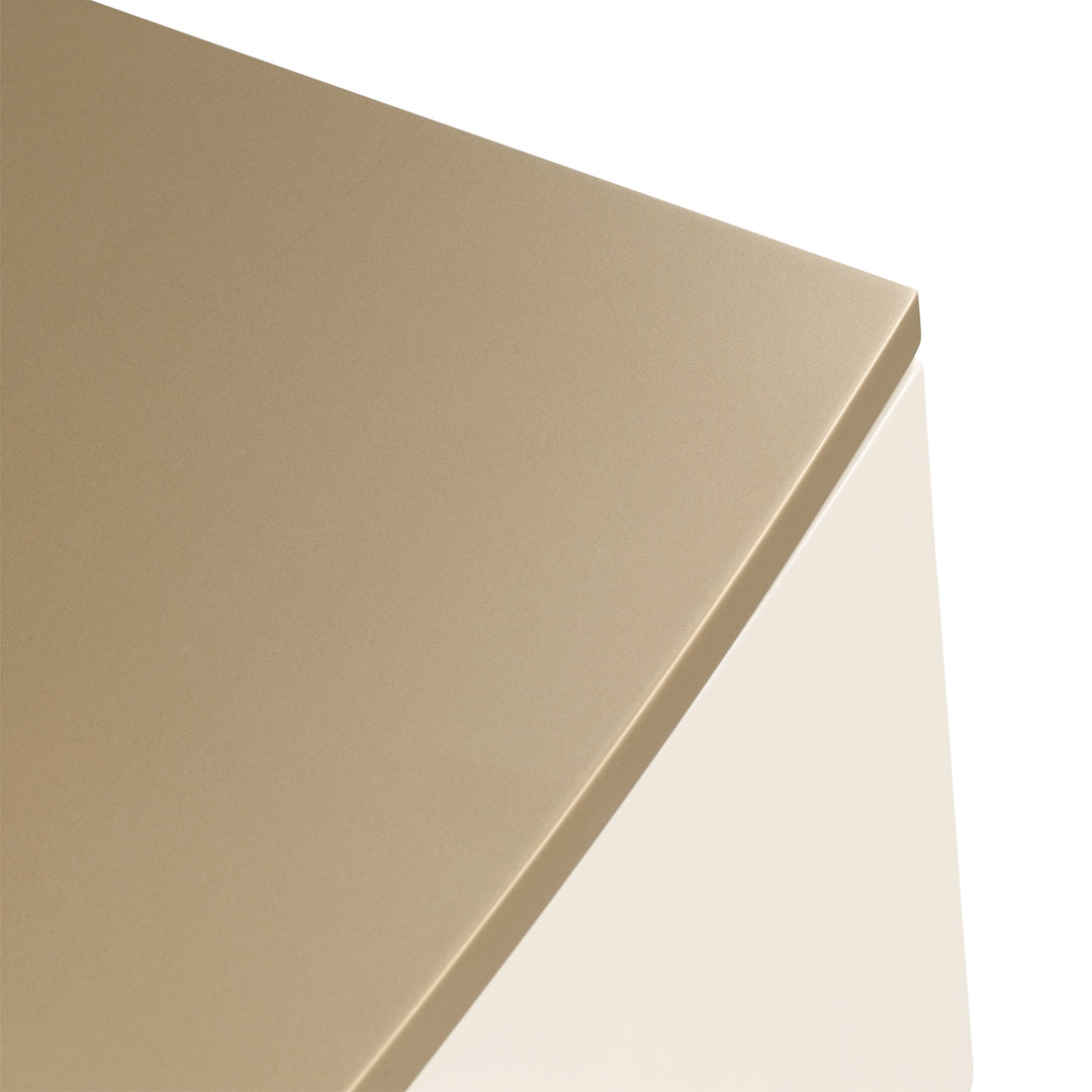 LA TERRAZZA Creamy Pearl Gold 5-Drawer Chest - Michael Amini