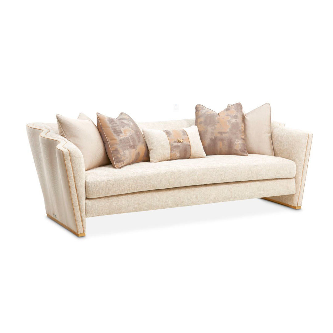 LA TERRAZZA Light Champagne Sofa - Michael Amini