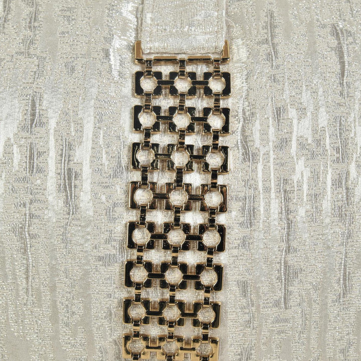 CARMELA Almond Gold Sofa - Michael Amini