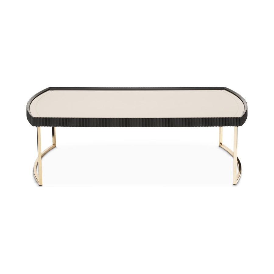 LISBON Black Coffee Table - Michael Amini