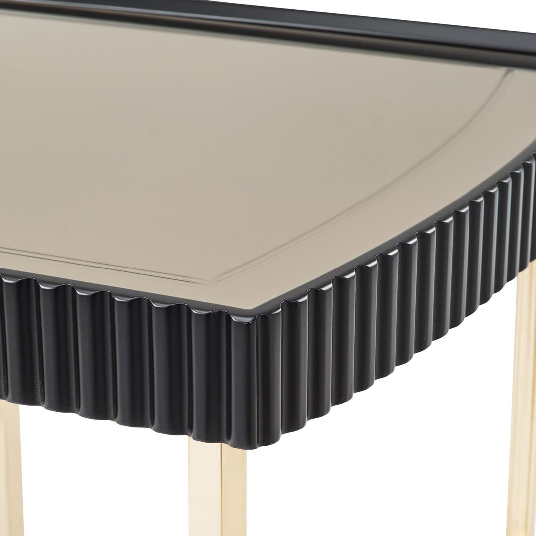 LISBON Black End Table - Michael Amini