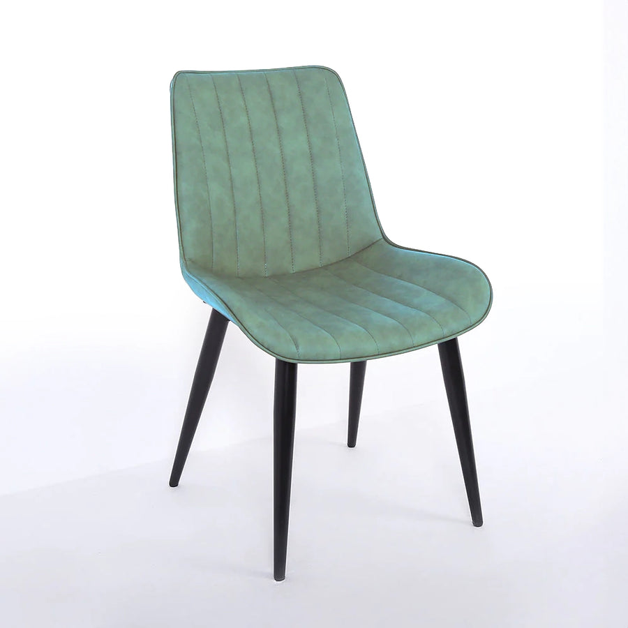 DONALD Vintage Dining Chair Green
