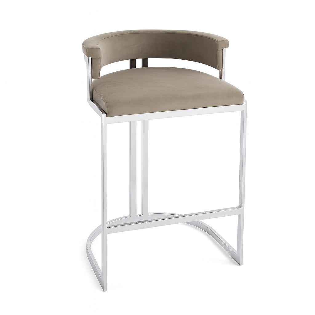 ORION Contemporary Counter Stool in Multiple Finishes