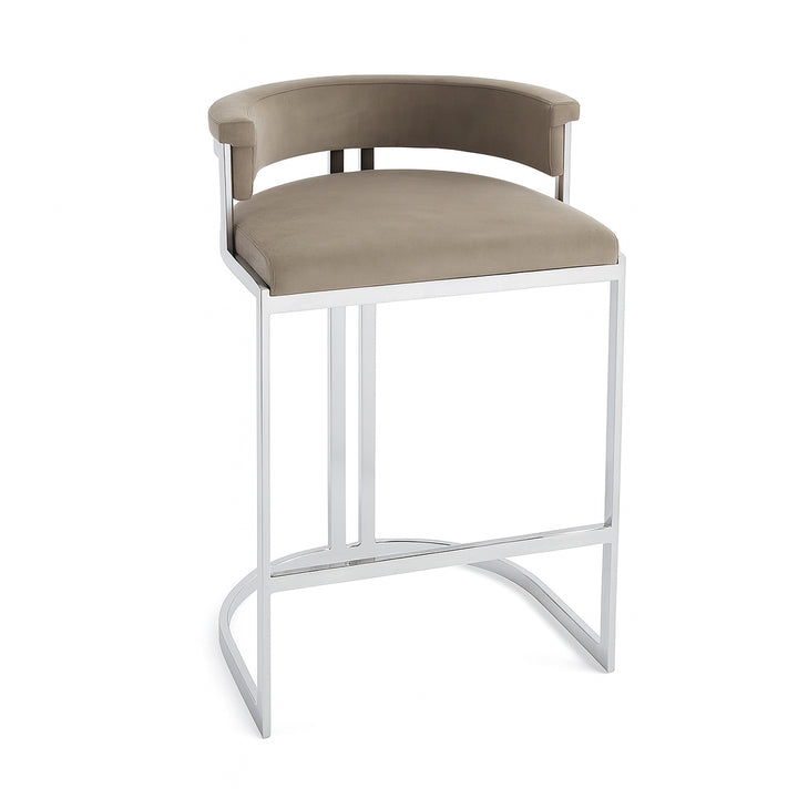 ORION Contemporary Counter Stool in Multiple Finishes