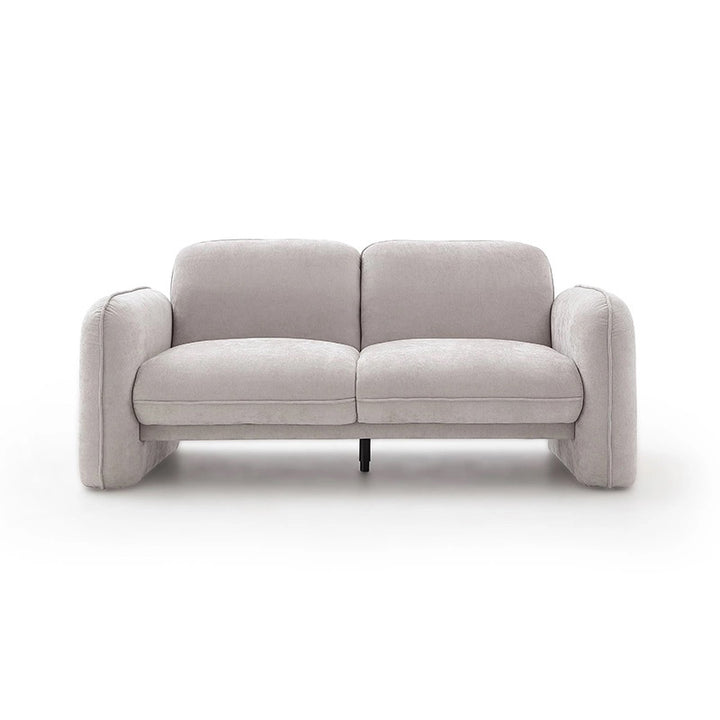 VALENCIA Light Grey Fabric Sofa