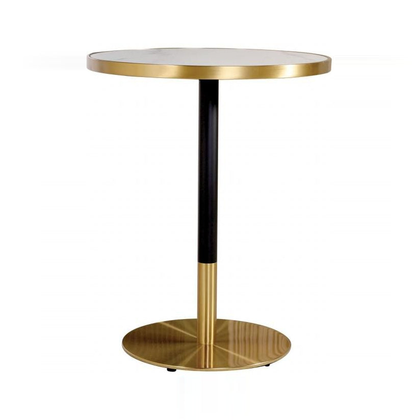 CHARLOTTE White Ceramic Bar Table