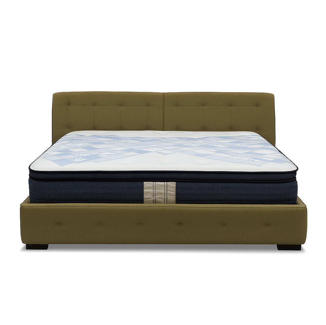 SORREL Olive Green Storage Bed with Lift-Up Base