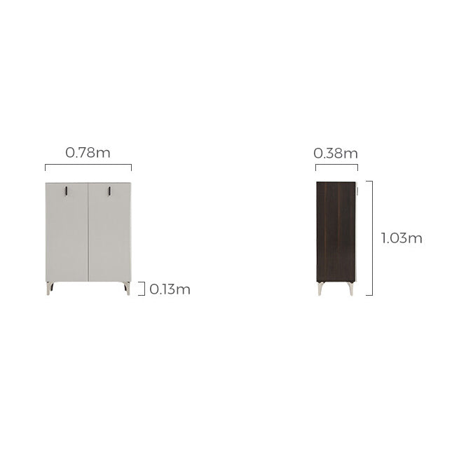 LENNON Tempered Glass Shoe Cabinet
