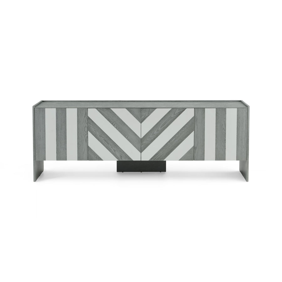 MATEO Modern Geometric Pattern Sideboard