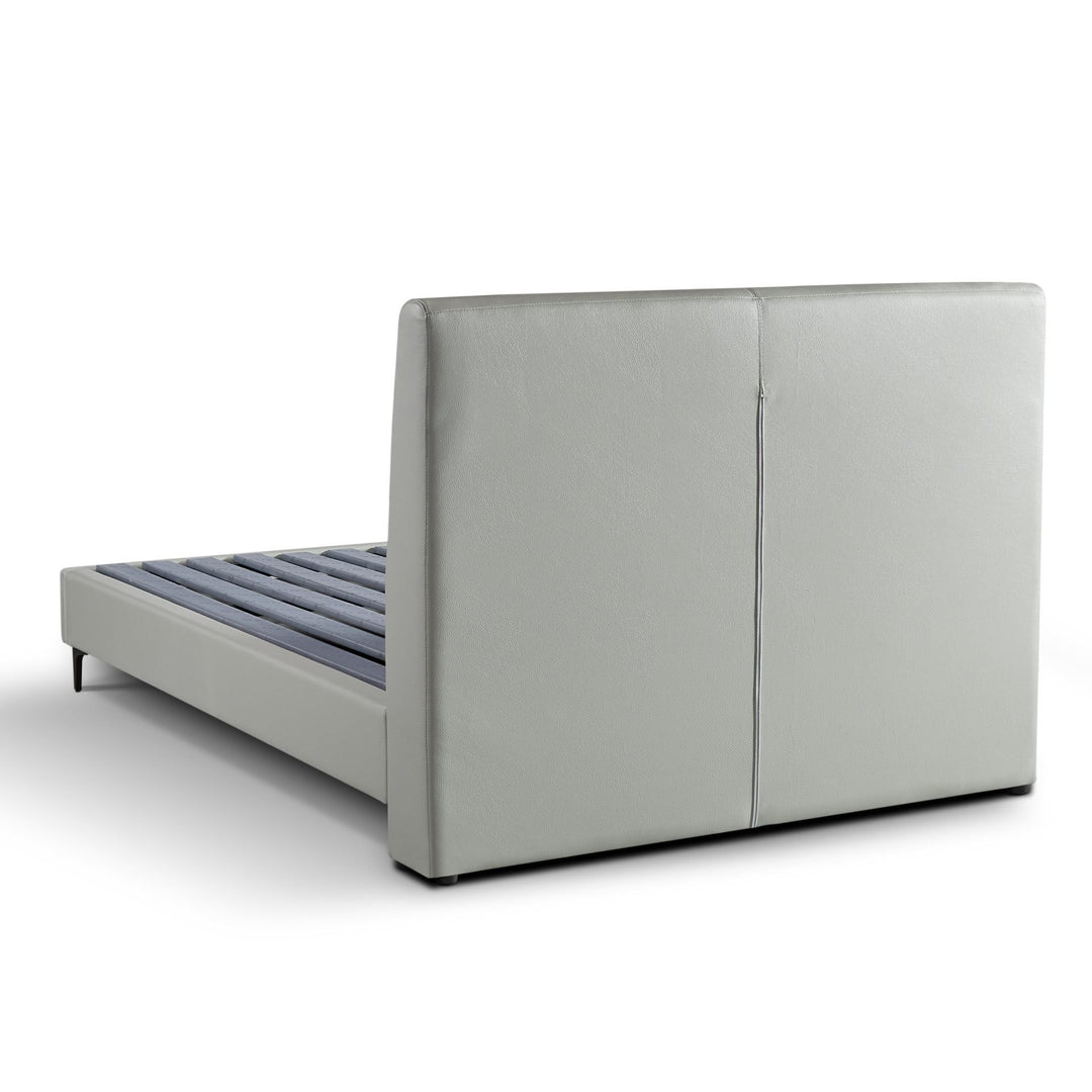 LYSANDER Half Leather, Light Green Bed