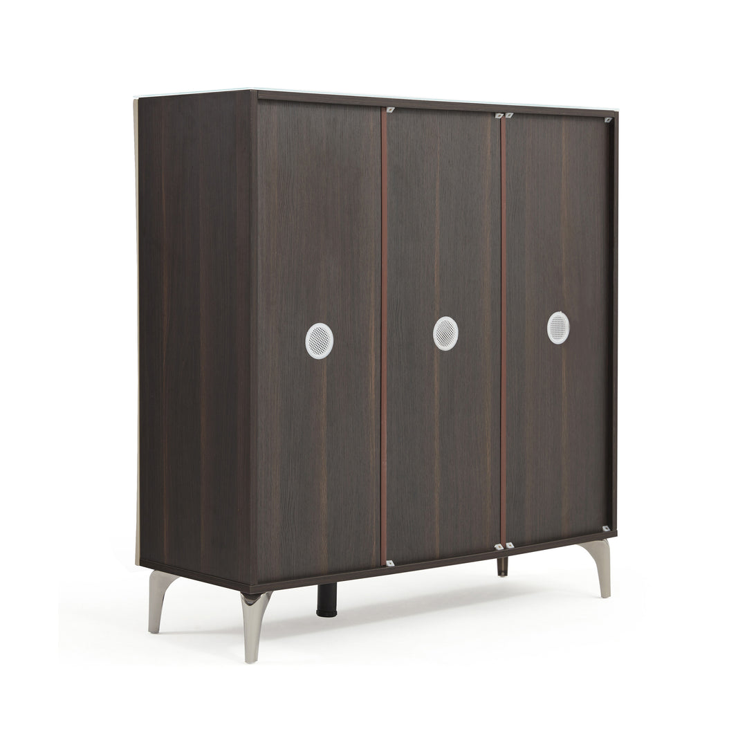 LENNON Tempered Glass Shoe Cabinet