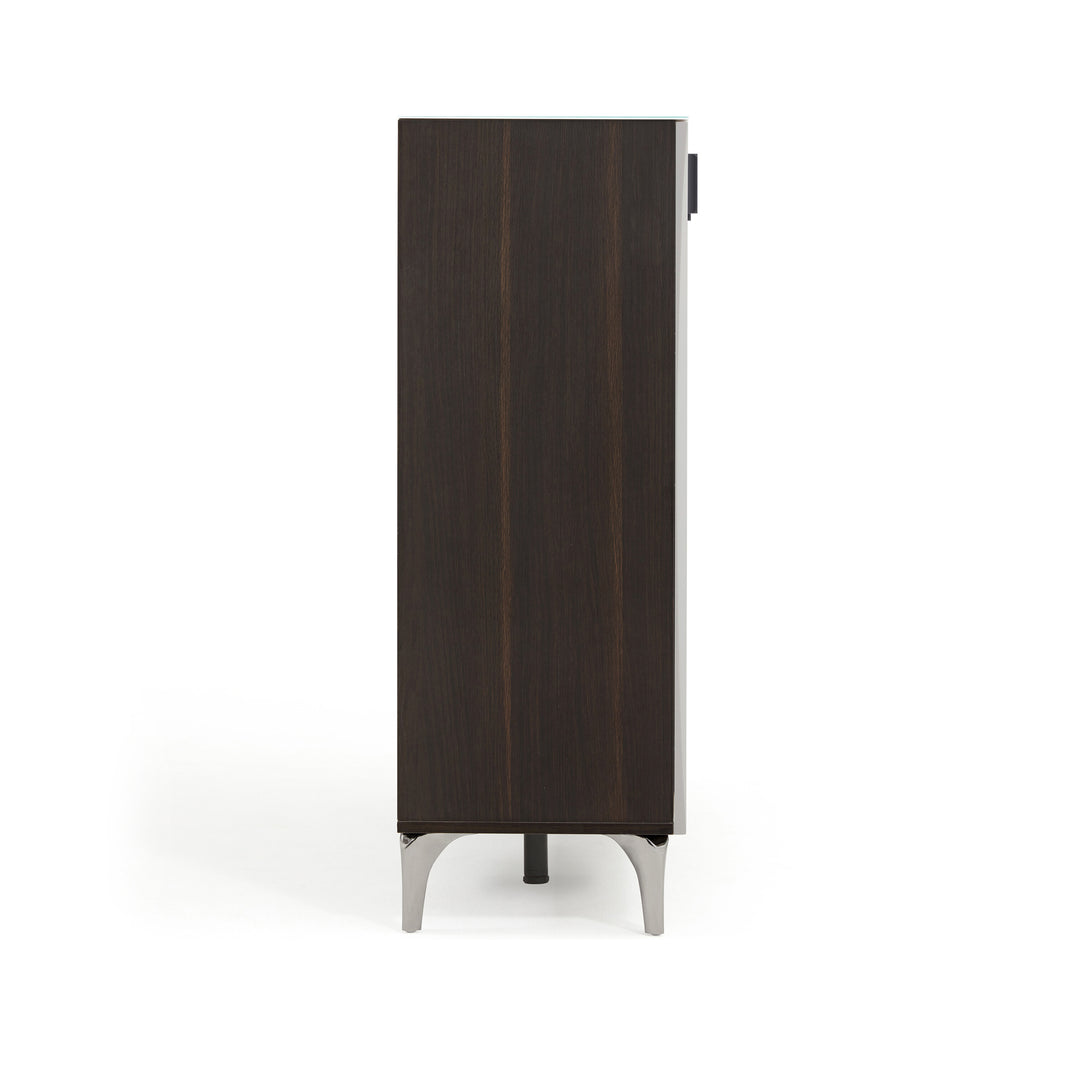 LENNON Tempered Glass Shoe Cabinet