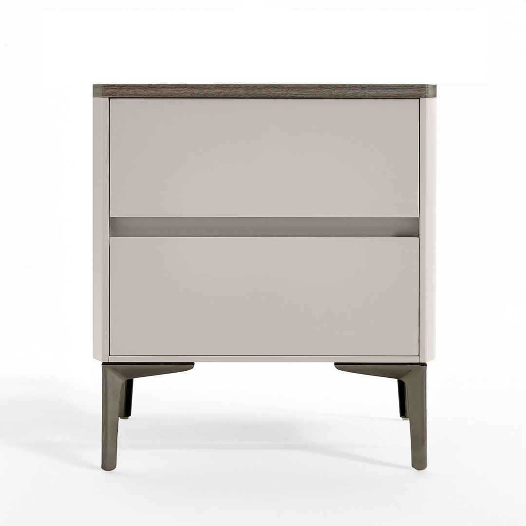 FAITH Minimalist Khaki Nightstand