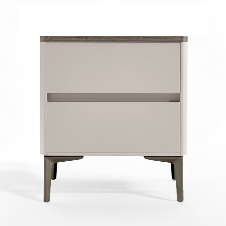 FAITH Minimalist Khaki Nightstand