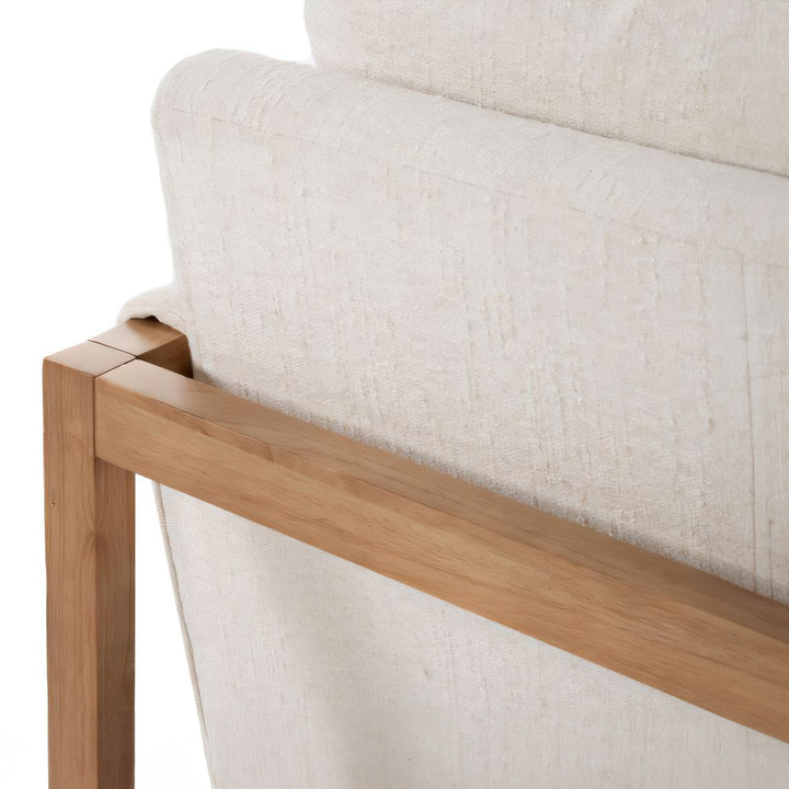 ADELINE Wooden Lounge Chair