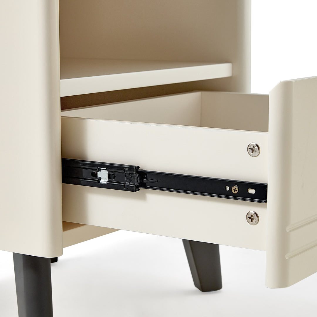 FABIAN Cream Nightstand