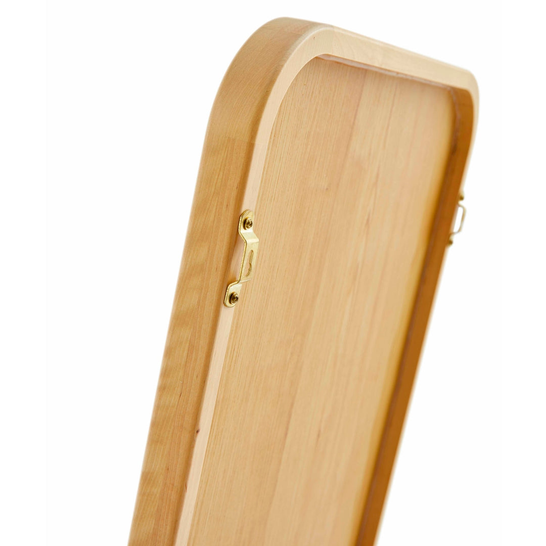ARCHER Birch Wood Standing Mirror
