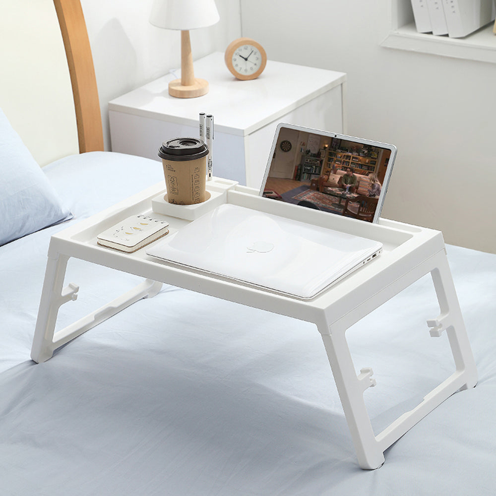 LIANG Foldable Laptop Holder Bed Table