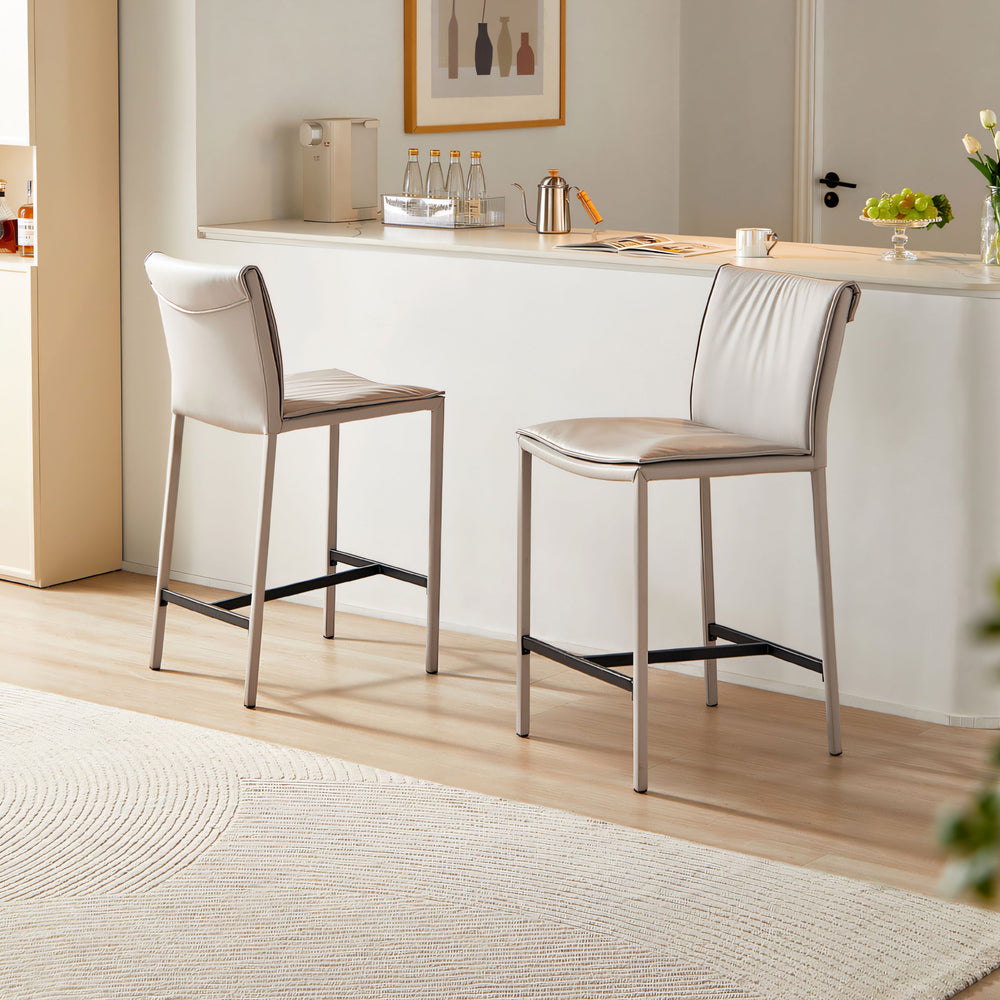 JACKSON Curved Back Bar Stool