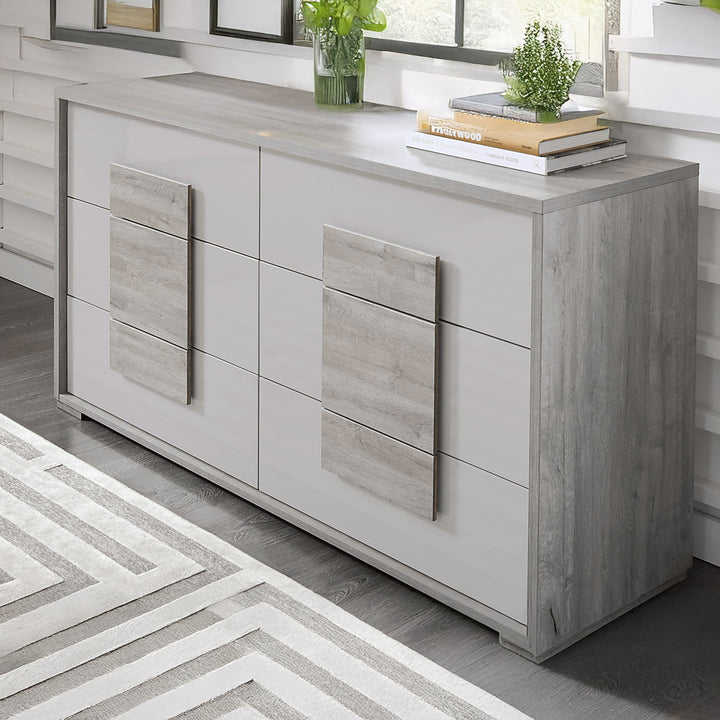 LIA Silver Ash Dresser - Fabelli Italia