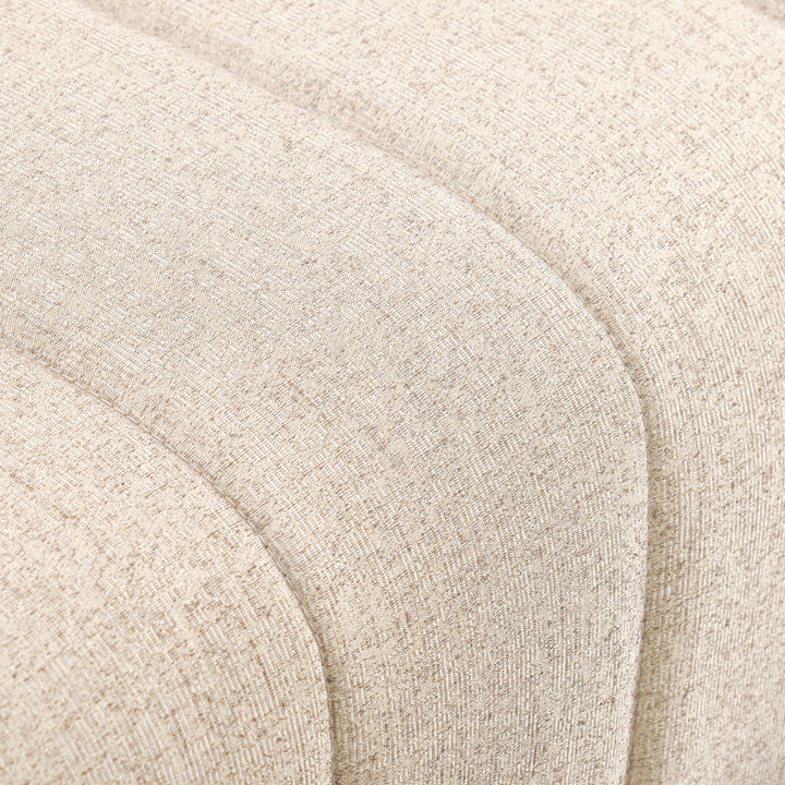 LISBON Opal Gold Fabric Sofa - Michael Amini