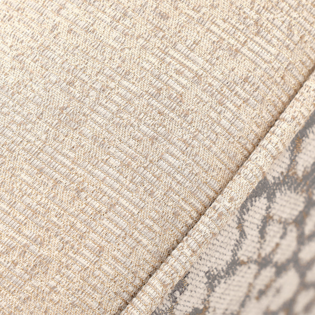 LISBON Opal Gold Fabric Sofa - Michael Amini