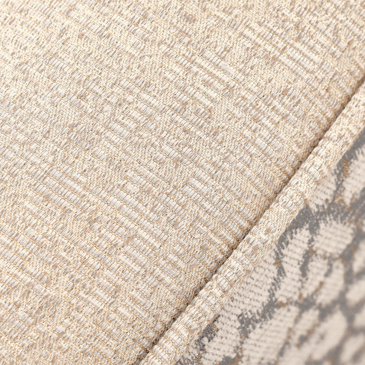 LISBON Opal Gold Fabric Sofa - Michael Amini