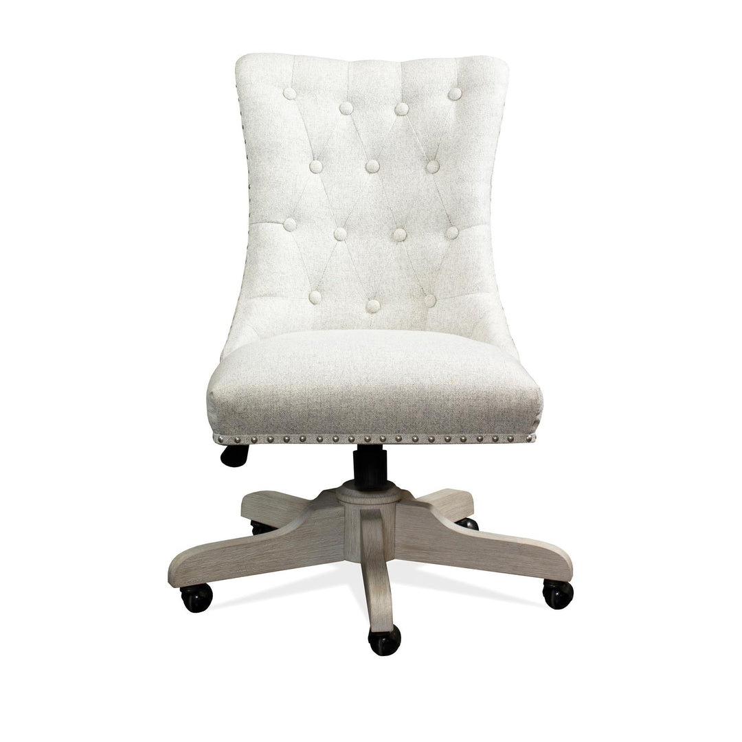 MAISIE Upholstered Wood Office Chair