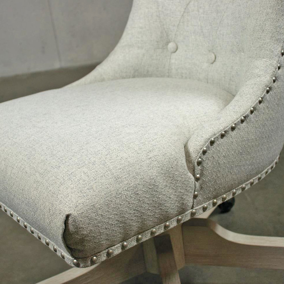 MAISIE Upholstered Wood Office Chair