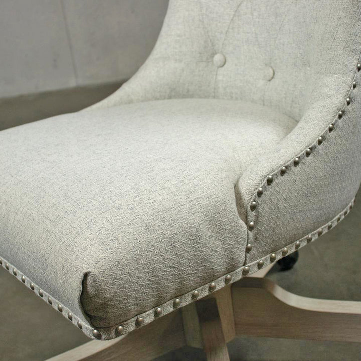 MAISIE Upholstered Wood Office Chair