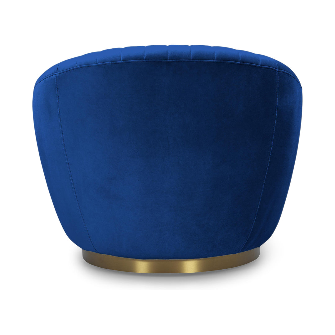 SHELL Velvet Accent Chair