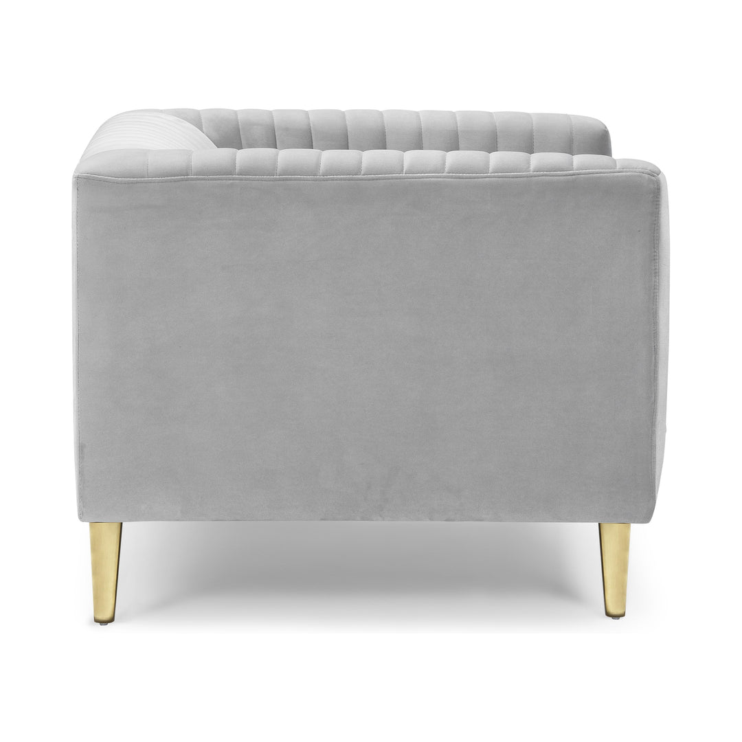 LUMENS Velvet Accent Chair