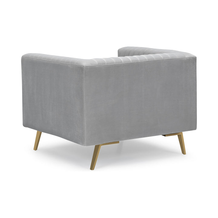 LUMENS Velvet Accent Chair