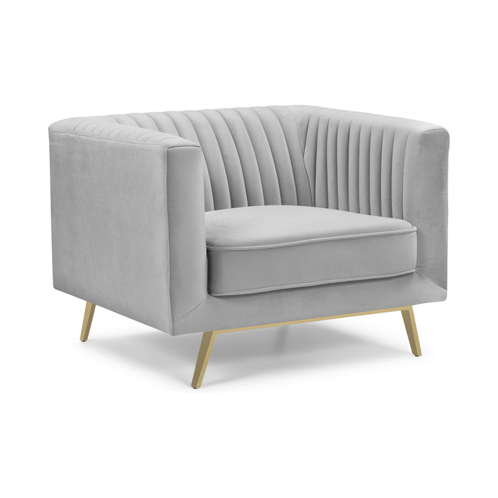 LUMENS Velvet Accent Chair