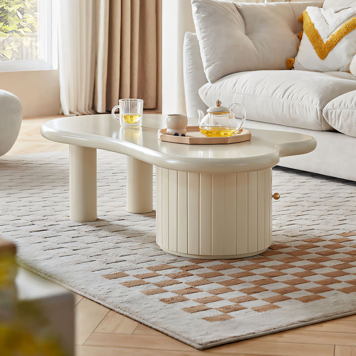 JACOB Organic-Shaped Coffee Table