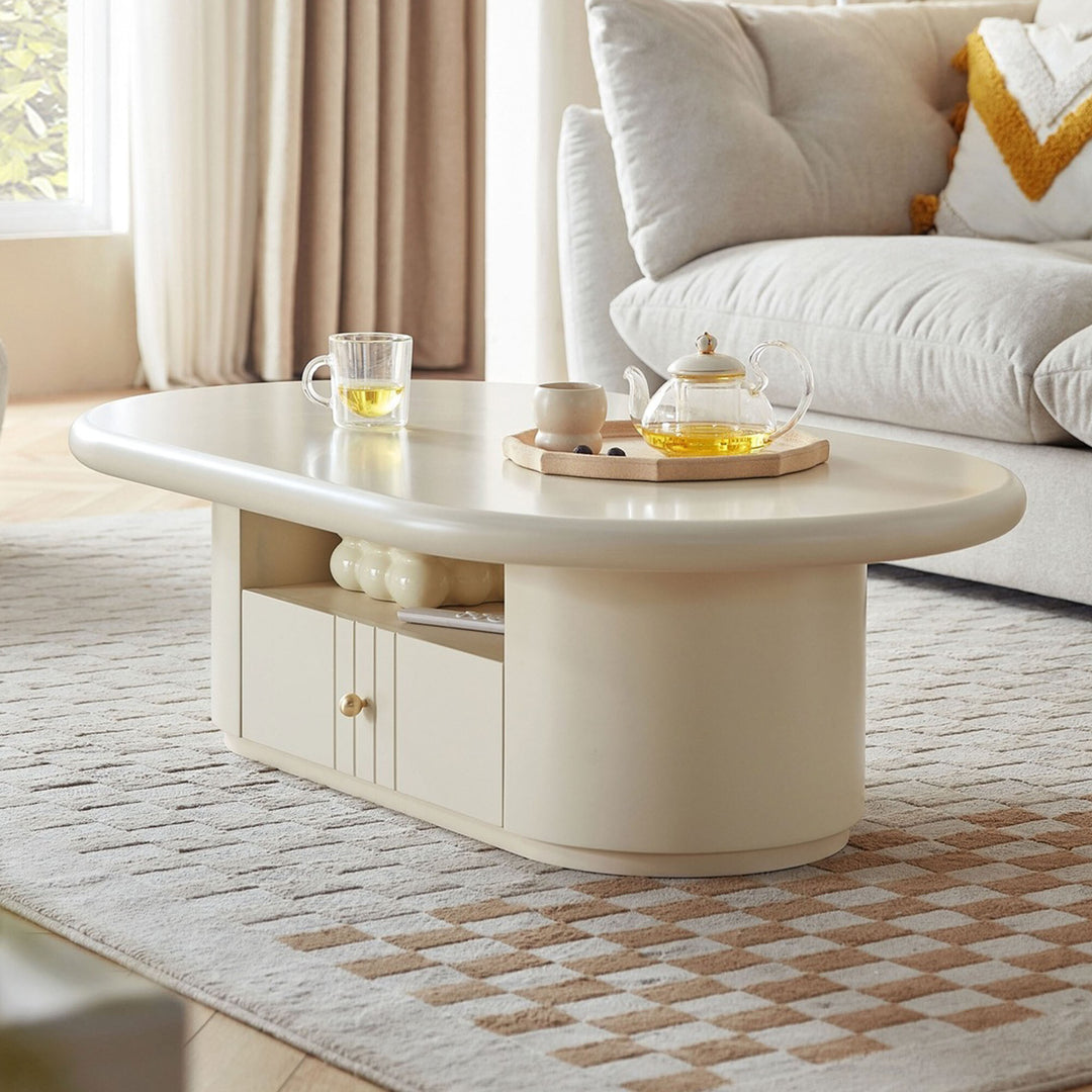MILES Rounded Coffee Table