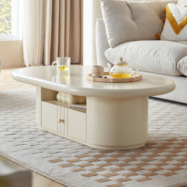 MILES Rounded Coffee Table