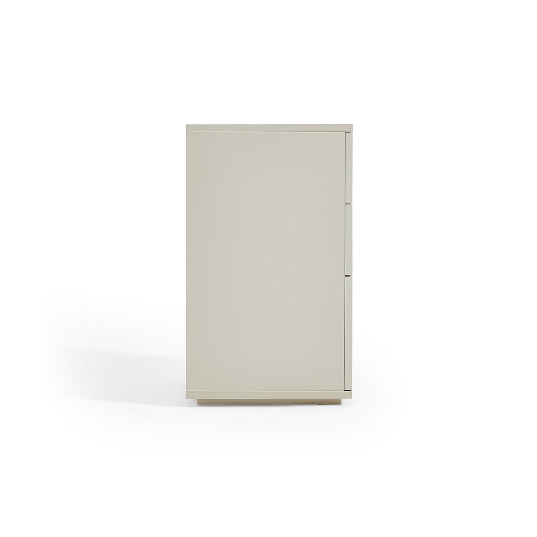 NORA Extendable Office Table with Storage Cabinet