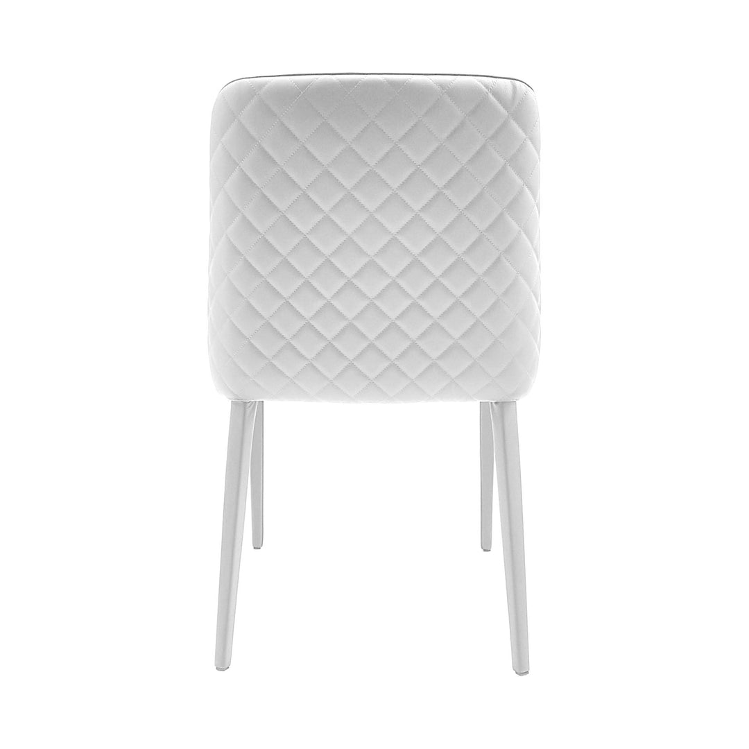 POLLY Full Leather Dining Chair - Bellini