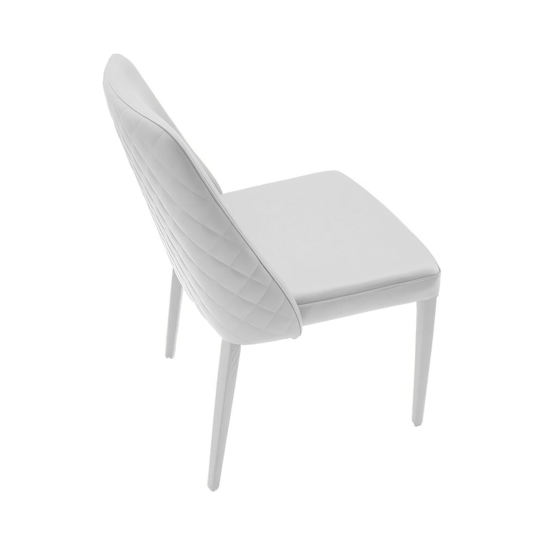 POLLY Full Leather Dining Chair - Bellini