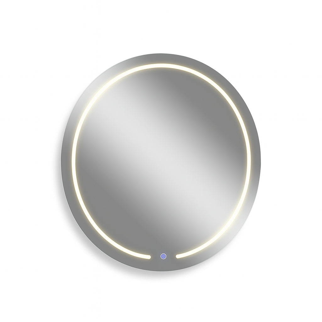 BROOKS Modern Round LED Vanity Mirror