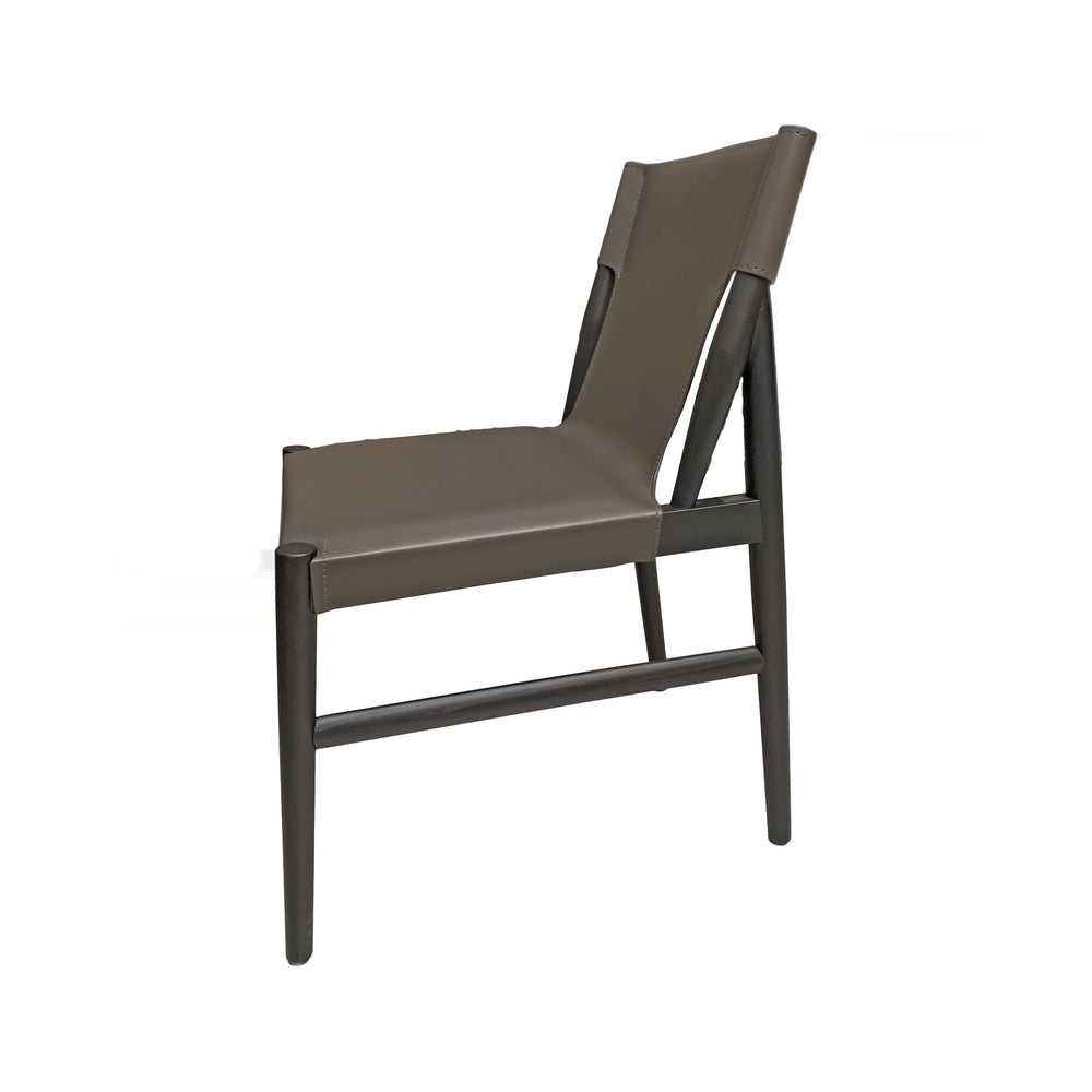 ISLA Saddle leather Dining Chair
